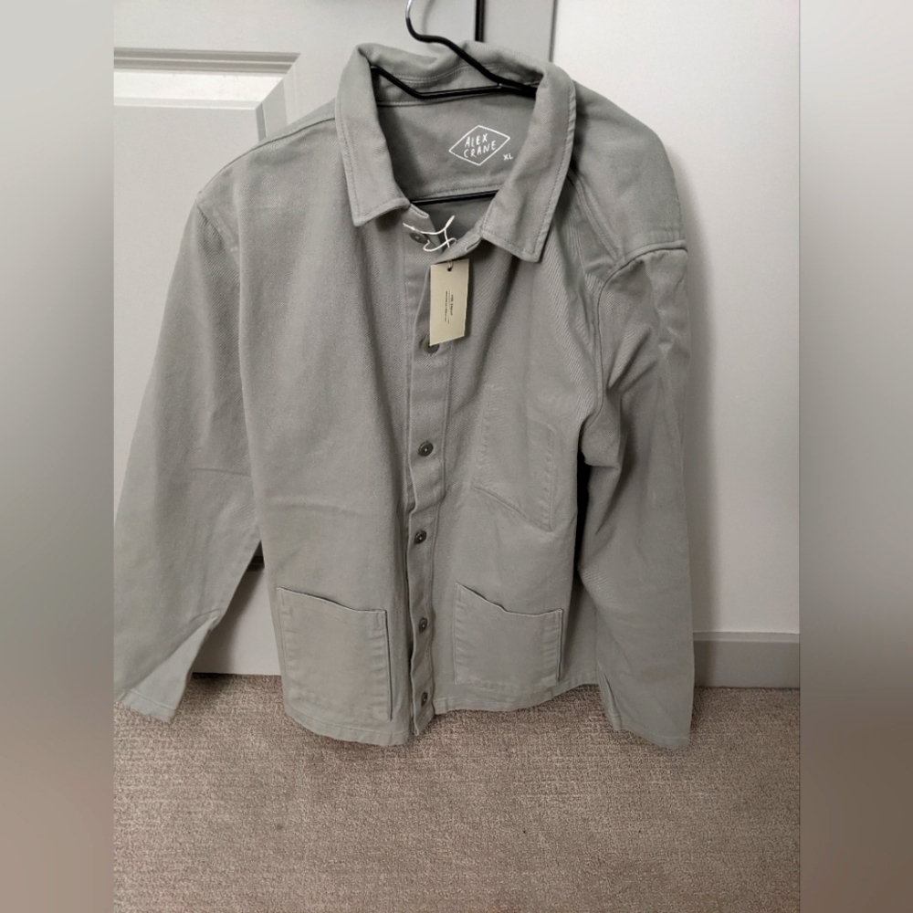 Alex Crane Kite jacket in Steel